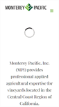 Mobile Screenshot of montereypacific.com